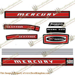 Mercury 1968 50HP Outboard Engine Decals