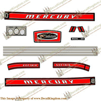 Mercury 1968 6HP Outboard Engine Decals