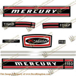 Mercury 1971 115HP Outboard Engine Decals