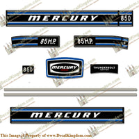 Mercury 1973 85hp Outboard Engine Decals