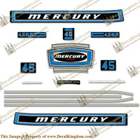 Mercury 1974 Outboard Decal Kit (Multiple Sizes Available)