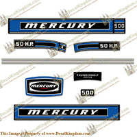 Mercury 1974 Outboard Decal Kit (Multiple Sizes Available)