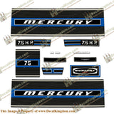 Mercury 1974 Outboard Decal Kit (Multiple Sizes Available)