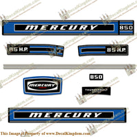 Mercury 1974 85hp Outboard Engine Decals