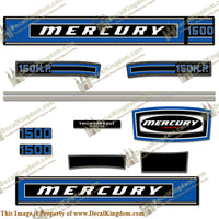 Mercury 1975 Outboard Decal Kit (Multiple Sizes Available)