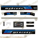 Mercury 1976 - 1977 20HP Outboard Decals