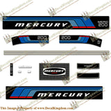 Mercury 1977 Outboard Decal Kit (Multiple Sizes Available)