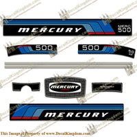 Mercury 1976 50HP Outboard Engine Decals