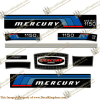 Mercury 1977 115hp Outboard Decals