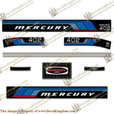 Mercury 1977 Outboard Decal Kit (Multiple Sizes Available)