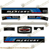 Mercury 1977 Outboard Decal Kit (Multiple Sizes Available)