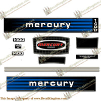 Mercury 1978 140HP Outboard Engine Decals