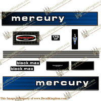 Mercury 1978 175HP Outboard Engine Decals