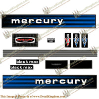 Mercury 1978 200HP Outboard Engine Decals