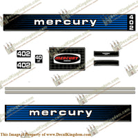 Mercury 1978 40HP Outboard Engine Decals