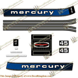 Mercury 1978 Outboard Decal Kit (Multiple Sizes Available)