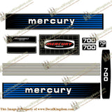 Mercury 1978 Outboard Decal Kit (Multiple Sizes Available)