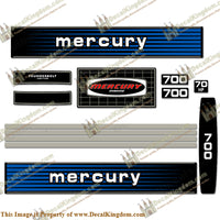Mercury 1978 70HP Outboard Engine Decals