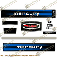 Mercury 1978 Outboard Decal Kit (Multiple Sizes Available)