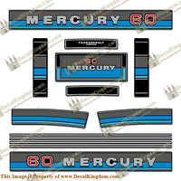 Mercury 1980-1982 Outboard Decal Kit (Multiple Sizes Available)