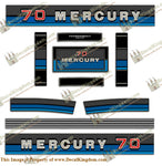 Mercury 1980-1982 70HP Outboard Engine Decals