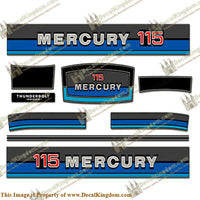 Mercury 1980-1982 Outboard Decal Kit (Multiple Sizes Available)