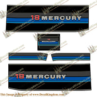 Mercury 1980 18hp Outboard Decals