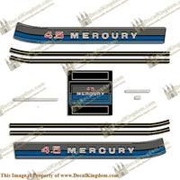 Mercury 1980 4.5HP Outboard Engine Decals