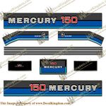 Mercury 1981 150HP Outboard Engine Decals