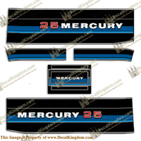 Mercury 1983 18HP Outboard Engine Decals