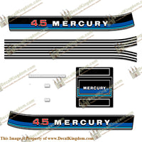 Mercury 1983 4.5HP Outboard Engine Decals