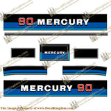 Mercury 1983 Outboard Decal Kit (Multiple Sizes Available)