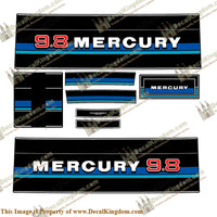 Mercury 1983 9.8hp Outboard Decals