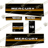 Mercury 1984 - 1985 Outboard Decal Kit (Multiple Sizes Available)