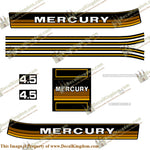Mercury 1984-1985 4.5hp Outboard Decals
