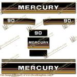 Mercury 1984-1985 90hp Outboard Decals