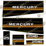 Mercury 1984 - 1985 Outboard Decal Kit (Multiple Sizes Available)