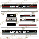 Mercury 1986 - 1988 Outboard Decal Kit (Multiple Sizes Available)