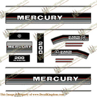 Mercury 1986 - 1988 Outboard Decal Kit (Multiple Sizes Available)