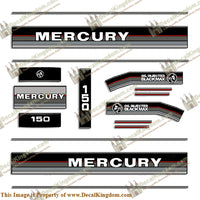 Mercury 1987 150HP Outboard Engine Decals