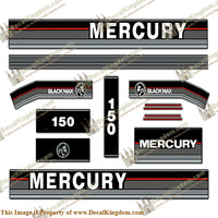 Mercury 1990 150HP Outboard Engine Decals