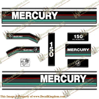 Mercury 1991 - 1992 Outboard Decal Kit (Multiple Sizes Available)