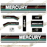 Mercury 1991 - 1992 Outboard Decal Kit (Multiple Sizes Available)