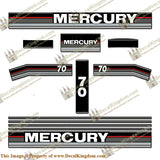 Mercury 1991 - 1992 Outboard Decal Kit (Multiple Sizes Available)