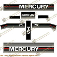 Mercury 1991 - 1992 Outboard Decal Kit (Multiple Sizes Available)