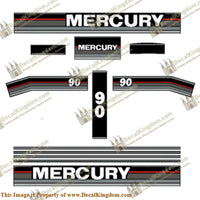 Mercury 1991 90HP Outboard Decals