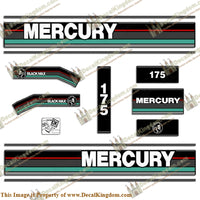Mercury 1992 175HP Outboard Decals