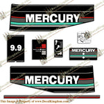 Mercury 1992 9.9HP Outboard Engine Decals