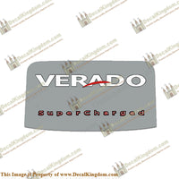 Mercury 2006-2012 135/150/175/200 'Verado Supercharged' Rear Decal