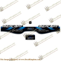 Mercury 200hp EFI Decals - 1994 - 1998 (Blue)